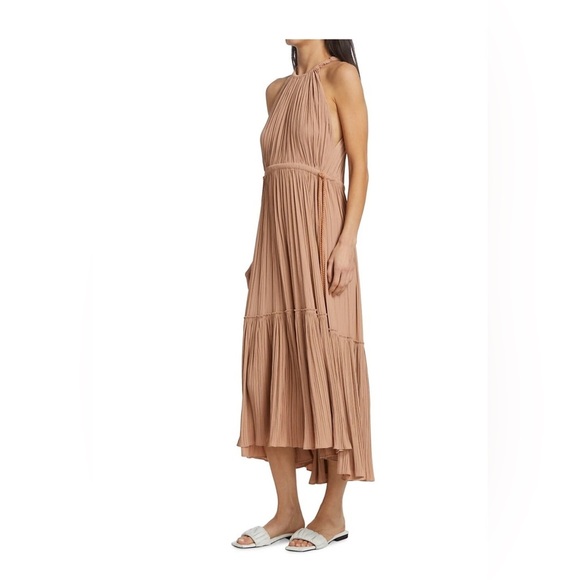 A.L.C. Ella Pleated Midi Dress size 8 - Picture 4 of 8